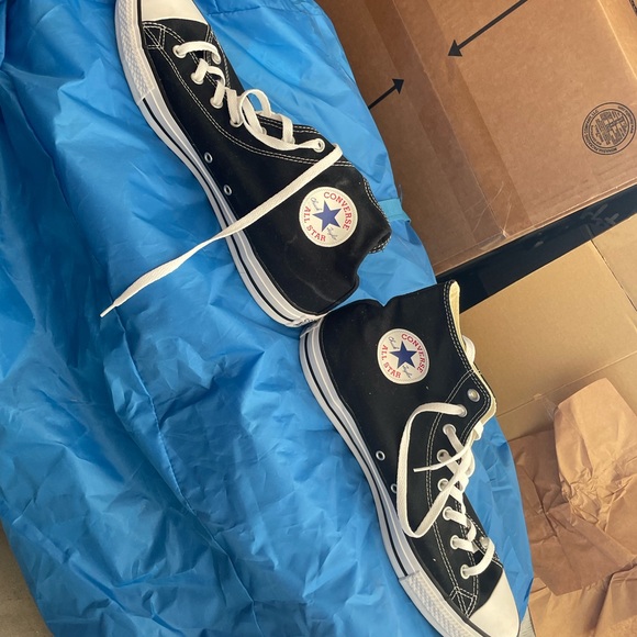 Converse Monochrome High-Top Sneakers Mens Size 14 - Picture 4 of 6